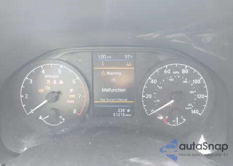 2022 Nissan Altima S из США, поврежденный, VIN 1N4BL4BV7NN405286